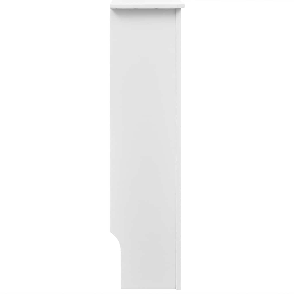 vidaXL Radiator Covers 2 pcs White 172 cm Engineered Wood 3