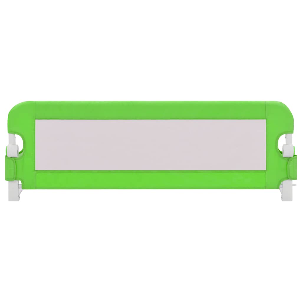 vidaXL Toddler Safety Bed Rail Green 120x42 cm Polyester 3
