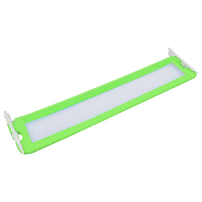 vidaXL Toddler Safety Bed Rail Green 180x42 cm Polyester 4