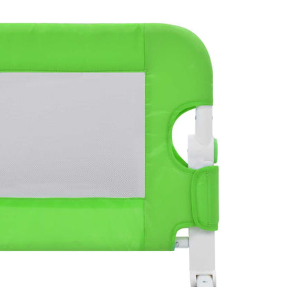 vidaXL Toddler Safety Bed Rail Green 180x42 cm Polyester 5