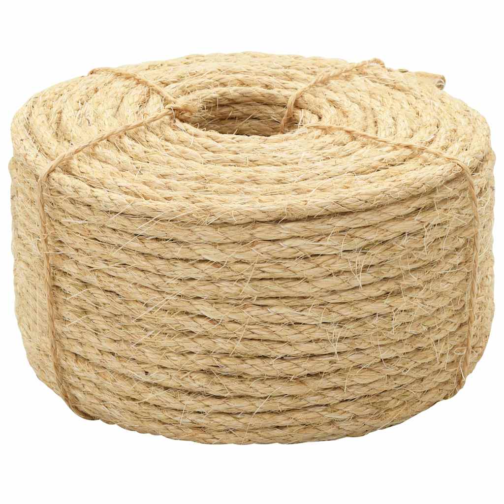 Rope 100% Sisal Length 500 m 8 mm