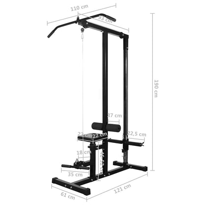 vidaXL Home Gym without Weights 6