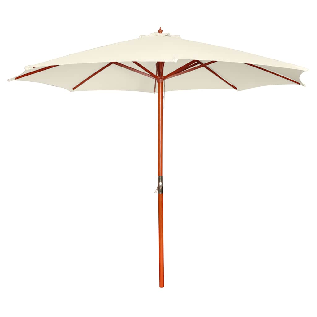 Parasol 258 cm. Sand white