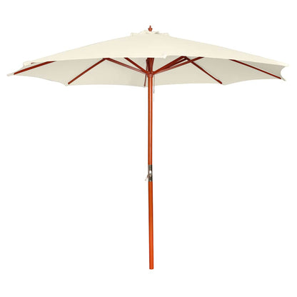 Parasol 258 cm. Sand white