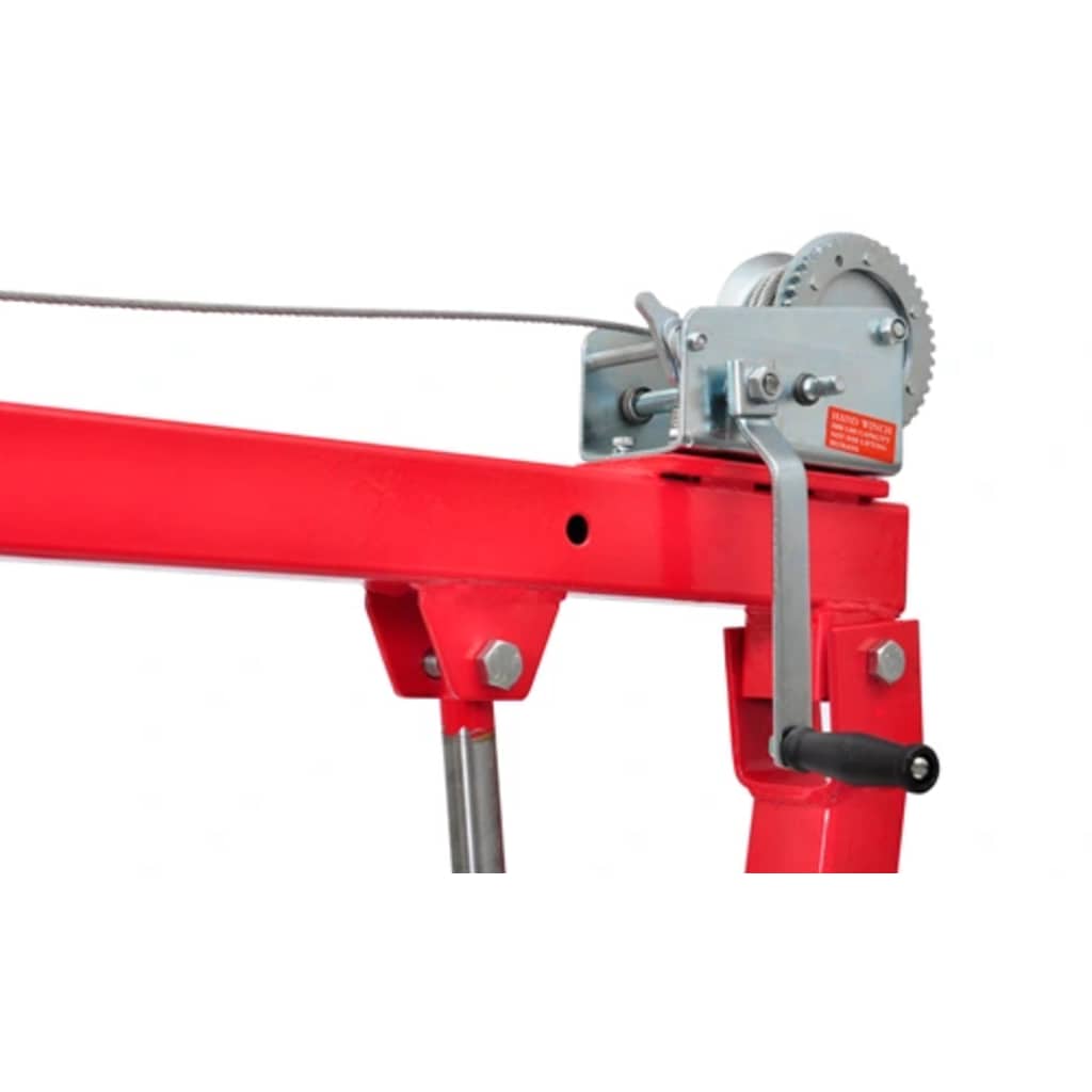 vidaXL Truck Pick-up Crane with Cable & Winch 2