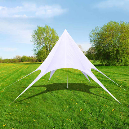 vidaXL Gazebo Hexagon Star Garden Pavilion 14m 1