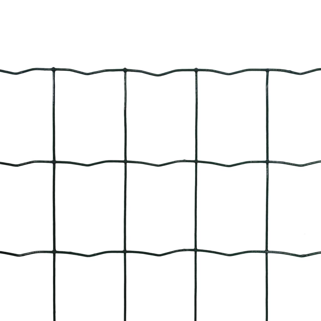 Euro Fence Steel 10x1,7 m Green 25 m 0.8 m