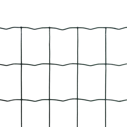 Euro Fence Steel 10x1,7 m Green 25 m 0.8 m