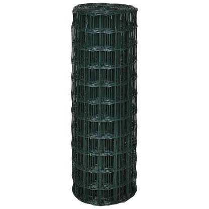 Euro Fence Steel 10x1,7 m Green 25 m 0.8 m