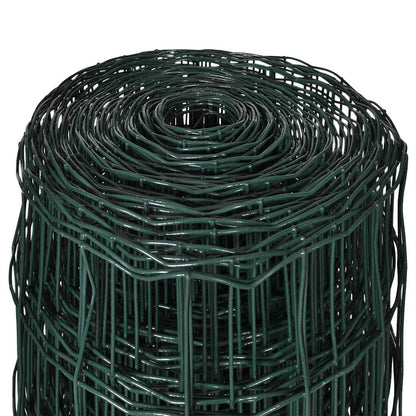 Euro Fence Steel 10x1,7 m Green 25 m 0.8 m