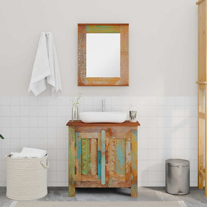 vidaXL Bathroom Cabinet | Multicoloured 3