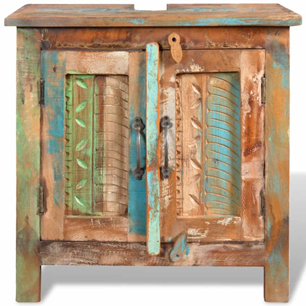 vidaXL Bathroom Cabinet | Multicoloured 6
