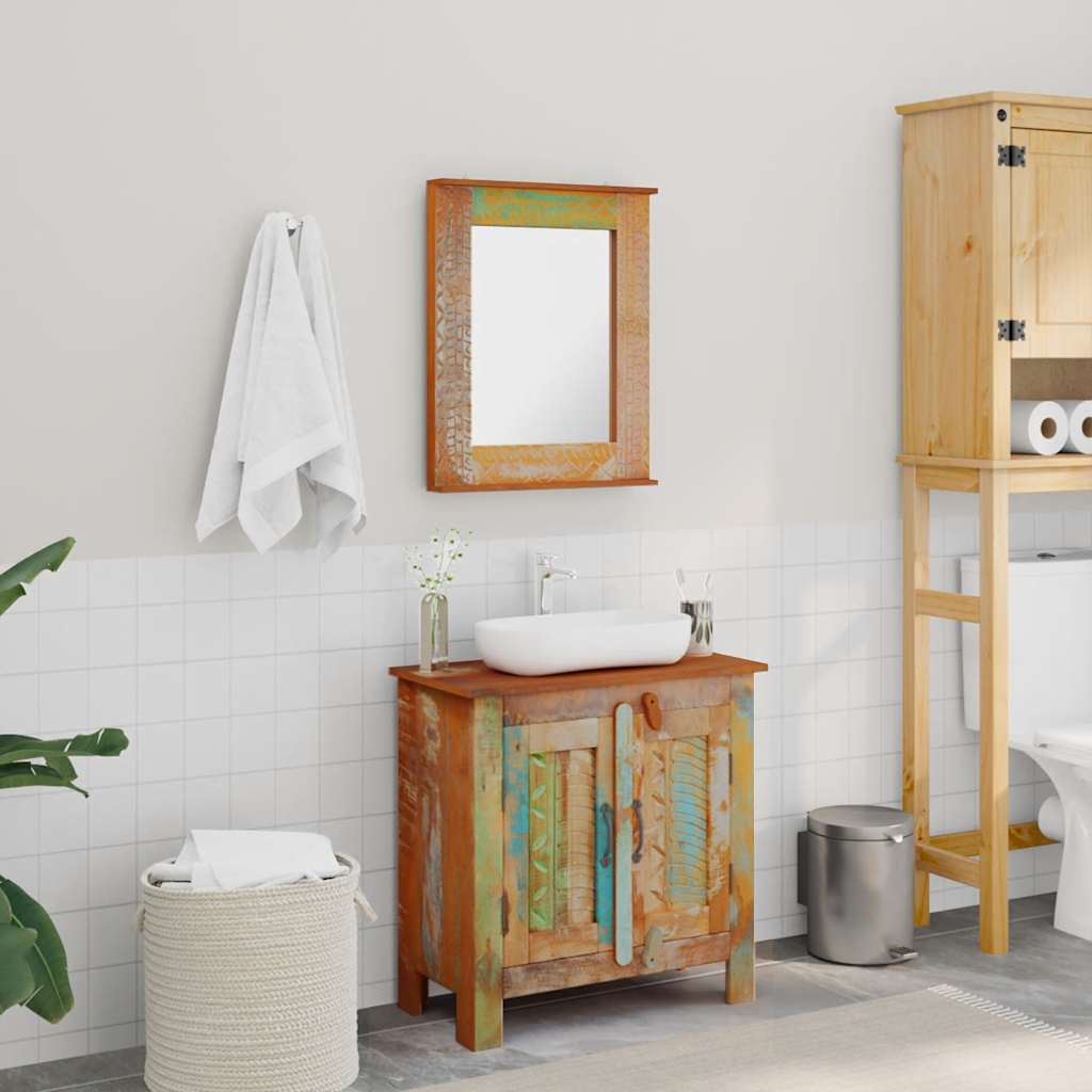 vidaXL Bathroom Cabinet | Multicoloured 1