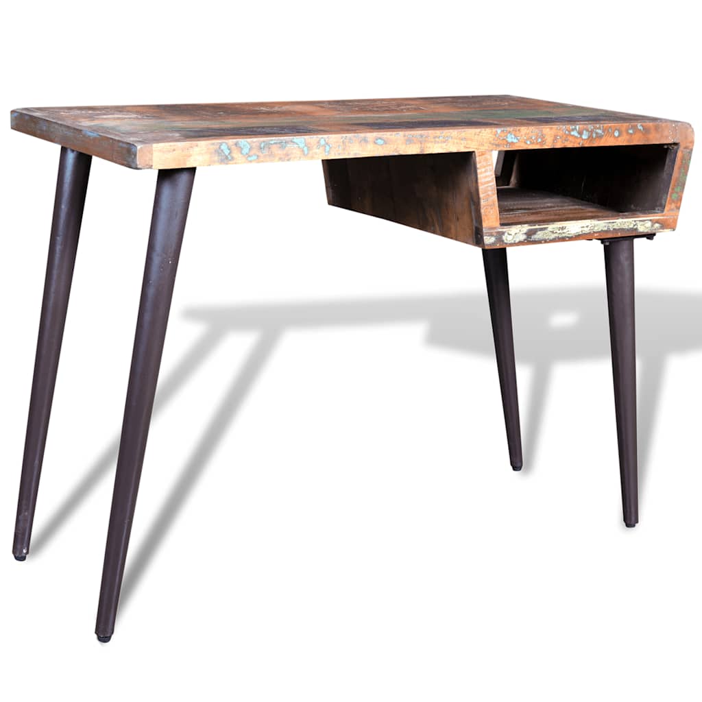 241138 Reclaimed Wood Desk with Iron Legs 1