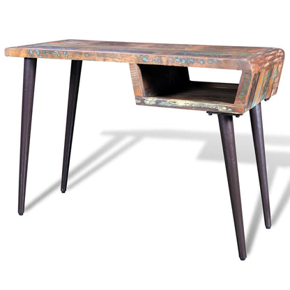 241138 Reclaimed Wood Desk with Iron Legs 3