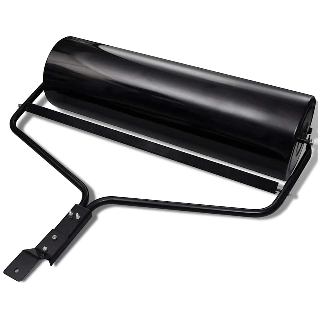 vidaXL Lawn Roller | Black | Iron | Standard | Portable | Lawn Roller 1