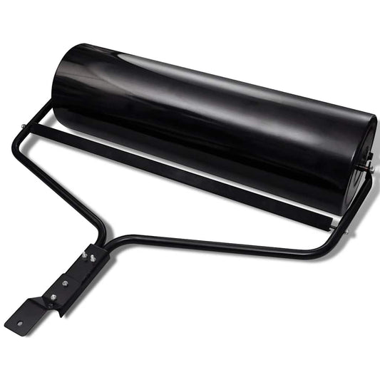 vidaXL Lawn Roller | Black | Iron | Standard | Portable | Lawn Roller 1