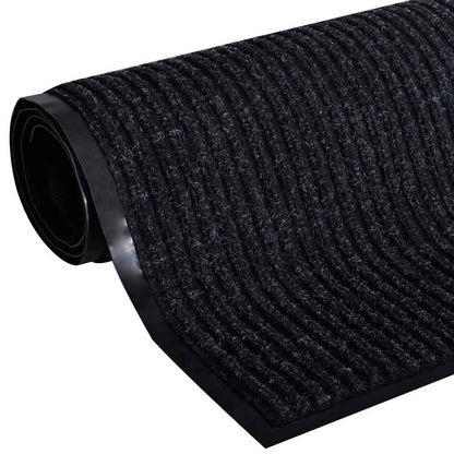 Door Mat PVC Black 120 cm 180 cm