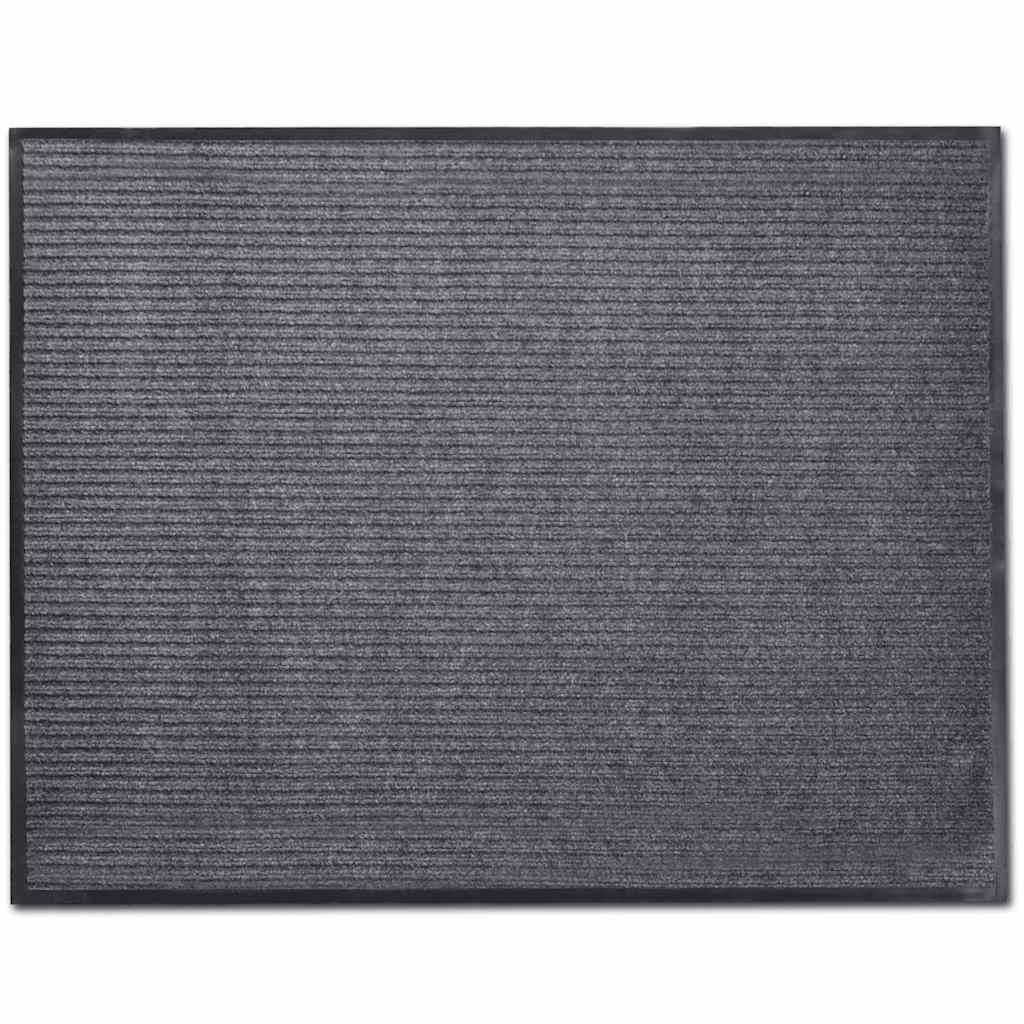 Door Mat PVC Grey 120 cm 180 cm