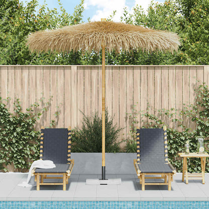 vidaXL Bamboo Garden Parasol 270 cm with Banana Leaf Roof 1