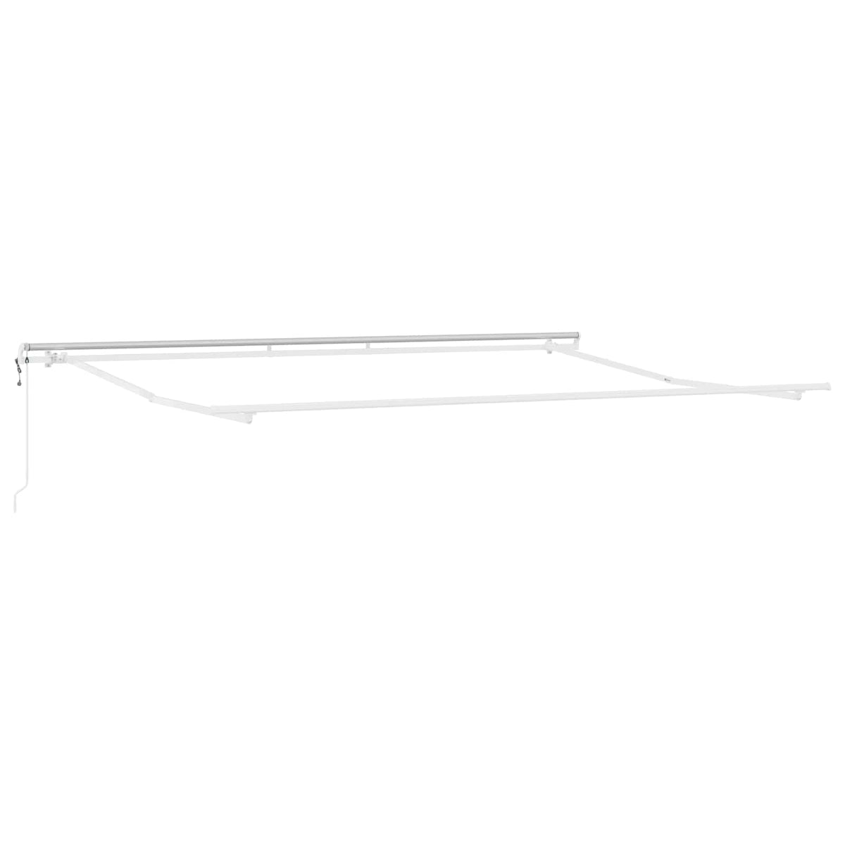 vidaXL Awning Frame 4x3 m Automatic Roll-back Aluminium 2