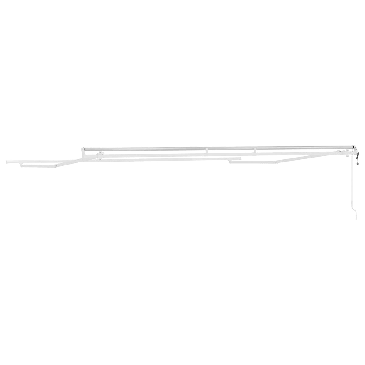 vidaXL Awning Frame 4x3 m Automatic Roll-back Aluminium 5