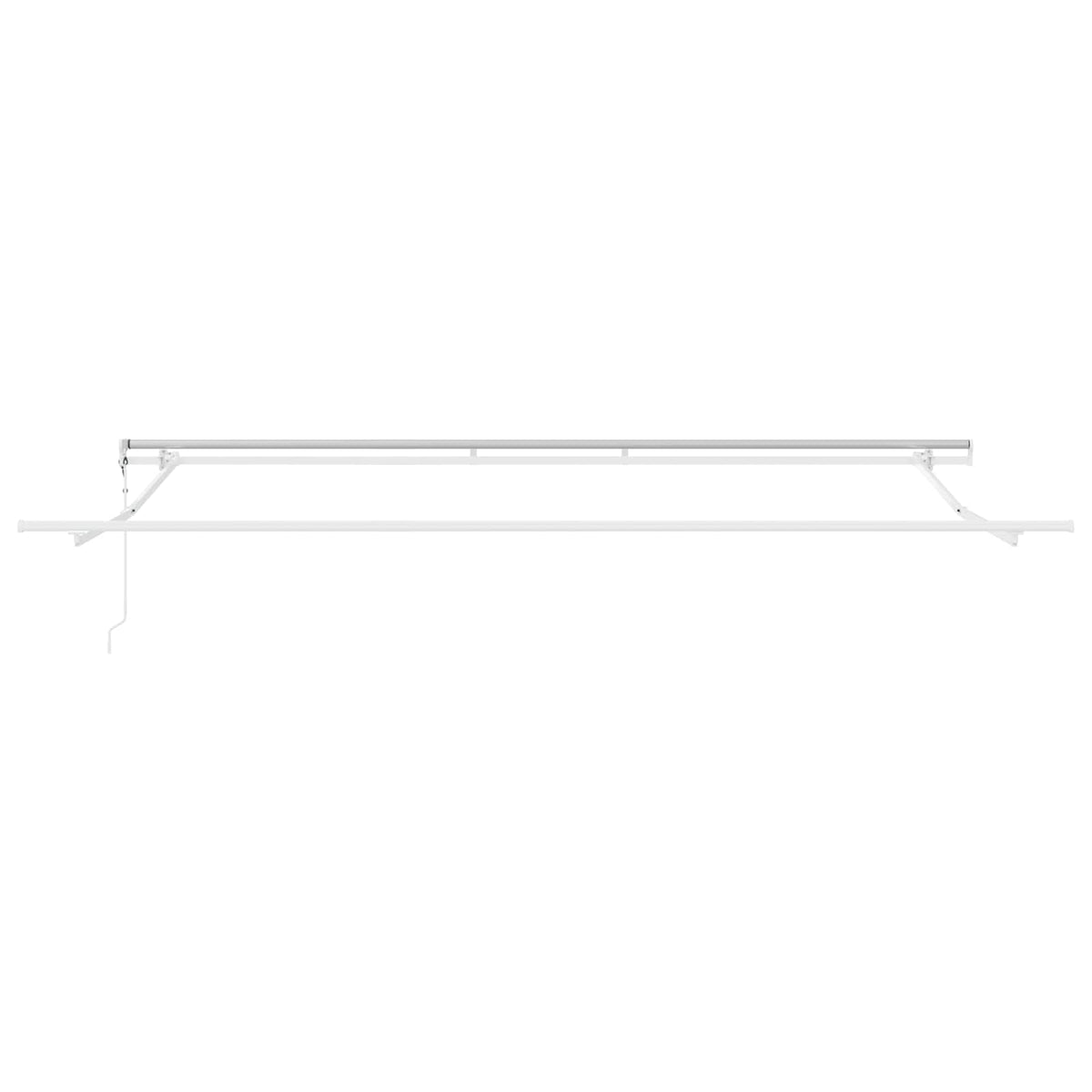 vidaXL Awning Frame 4x3 m Automatic Roll-back Aluminium 3