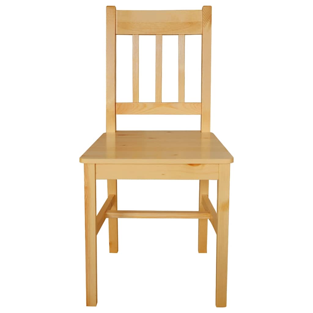 vidaXL Dining Chairs 6 pcs Pinewood 2