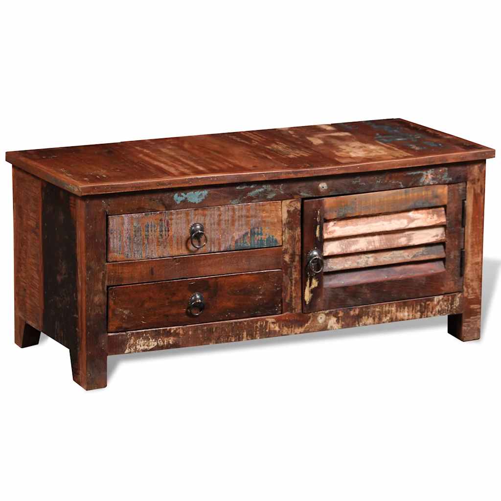 vidaXL Reclaimed TV Hi-Fi Cabinet Side Cabinet Solid Wood 5