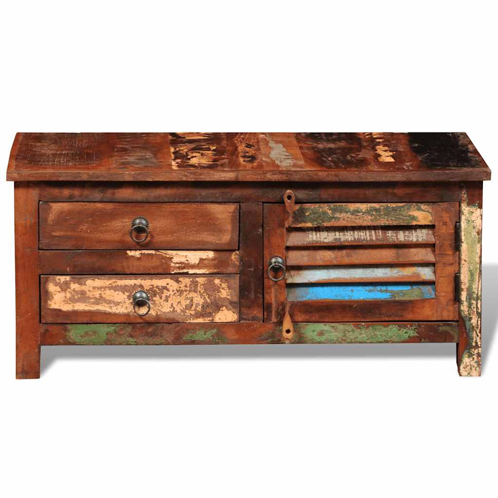 vidaXL Reclaimed TV Hi-Fi Cabinet Side Cabinet Solid Wood 6