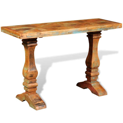 vidaXL Console Table Solid Reclaimed Wood 1