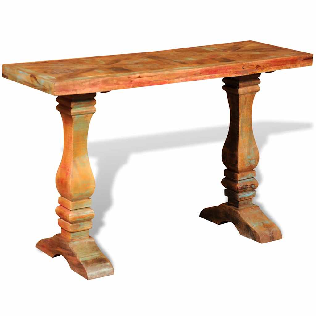vidaXL Console Table Solid Reclaimed Wood 2