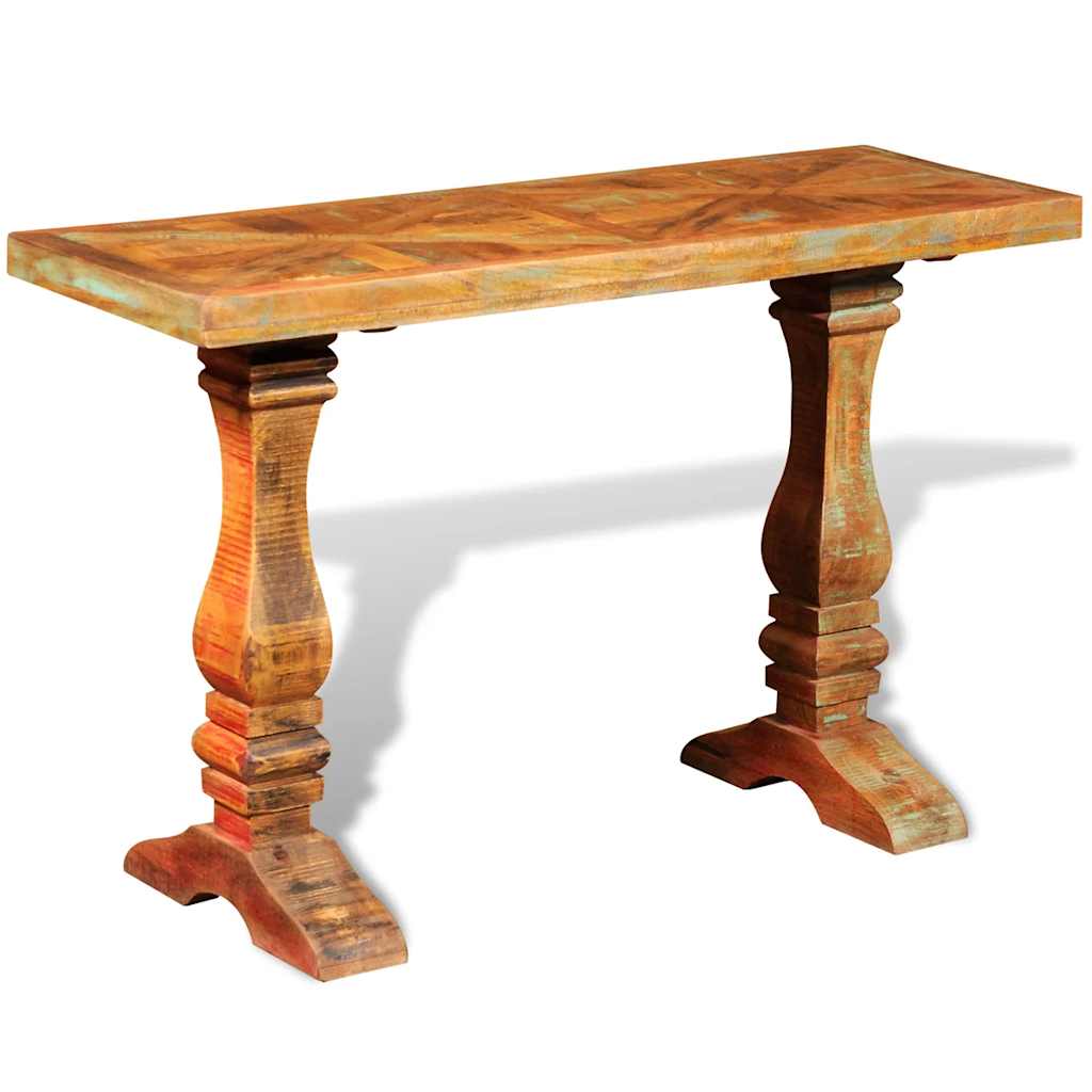vidaXL Console Table Solid Reclaimed Wood 3