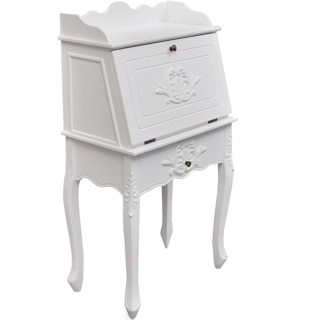 vidaXL Wooden French Secretary Desk 1