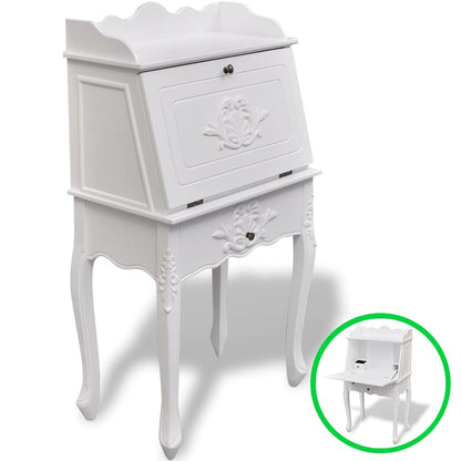vidaXL Wooden French Secretary Desk 2