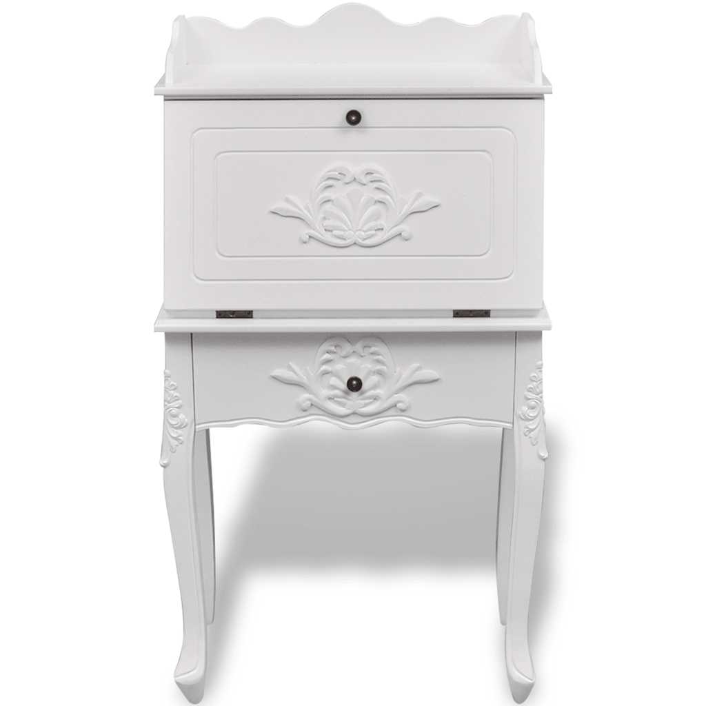 vidaXL Wooden French Secretary Desk 3