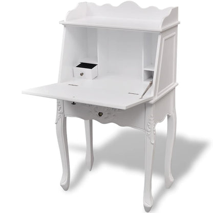 vidaXL Wooden French Secretary Desk 5