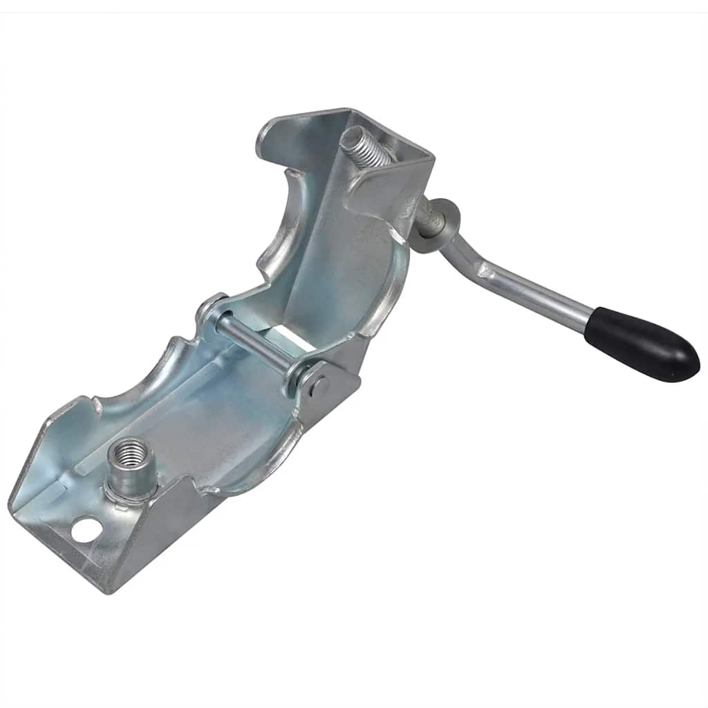 Trailer 48 mm Galvanised Steel Jockey wheel + clamp