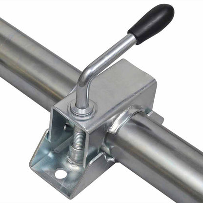 Trailer 48 mm Galvanised Steel Jockey wheel + clamp