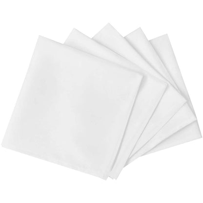 Dinner Napkins 50x50 cm White 50