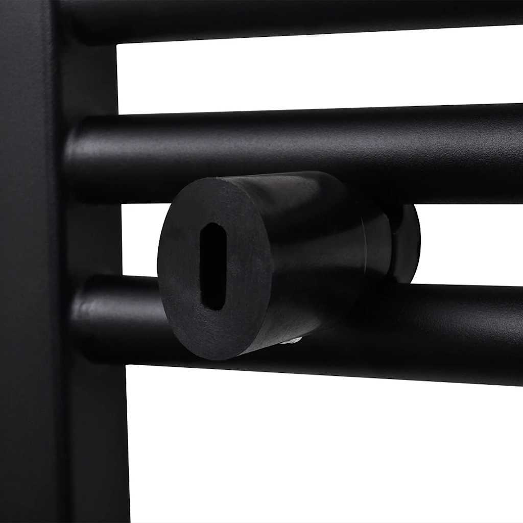 Bathroom Central Heating Towel Rail Radiator Curve Curved 500 mm 1160 mm