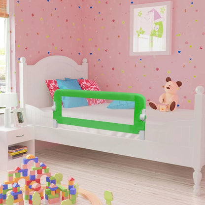 vidaXL Toddler Safety Bed Rail 102 x 42 cm Green 1
