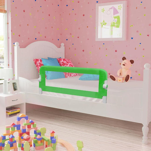 vidaXL Toddler Safety Bed Rail 102 x 42 cm Green 1