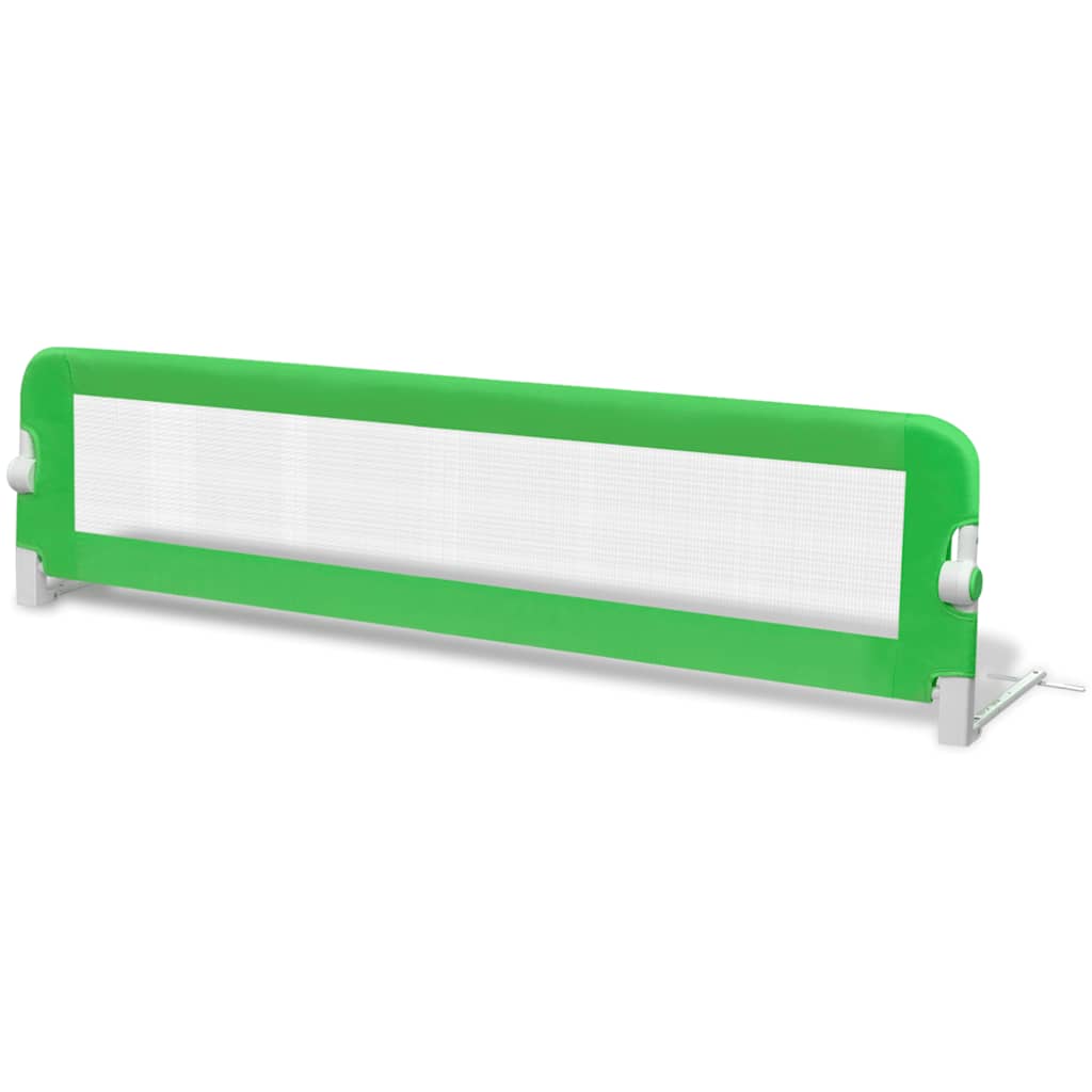 vidaXL Toddler Safety Bed Rail 150 x 42 cm Green 2