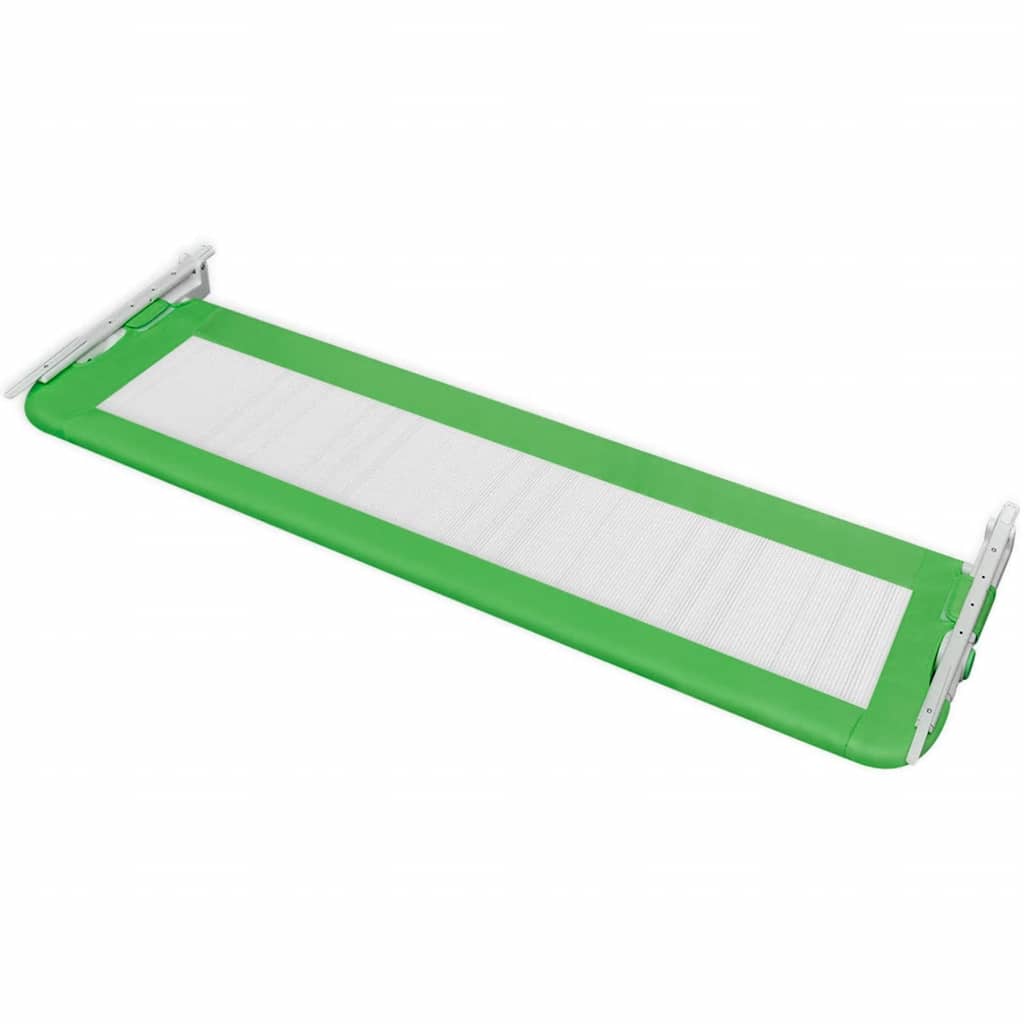 vidaXL Toddler Safety Bed Rail 150 x 42 cm Green 4