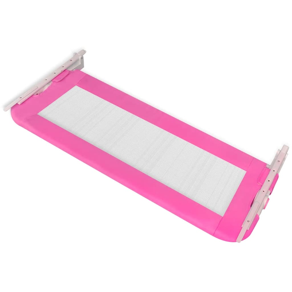 vidaXL Toddler Safety Bed Rail 102 x 42 cm Pink 4