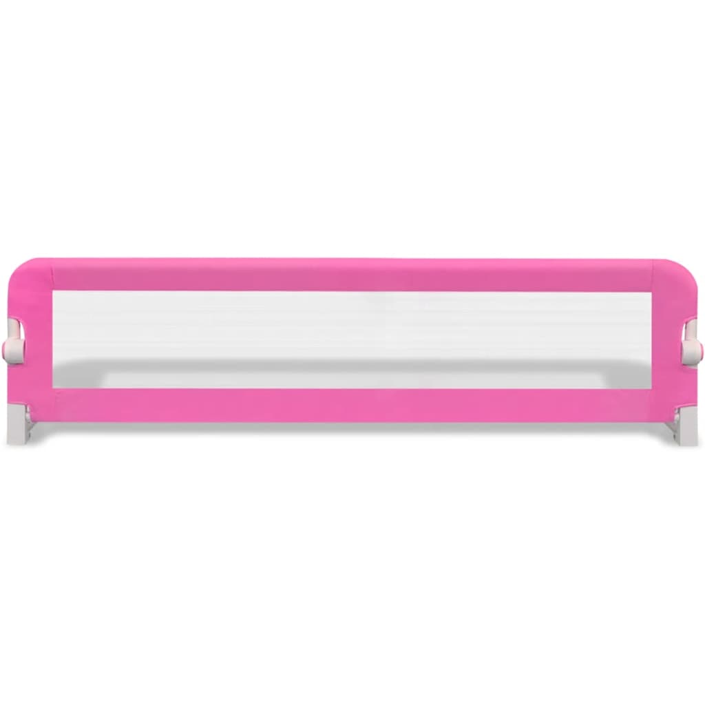 vidaXL Toddler Safety Bed Rail 150 x 42 cm Pink 3