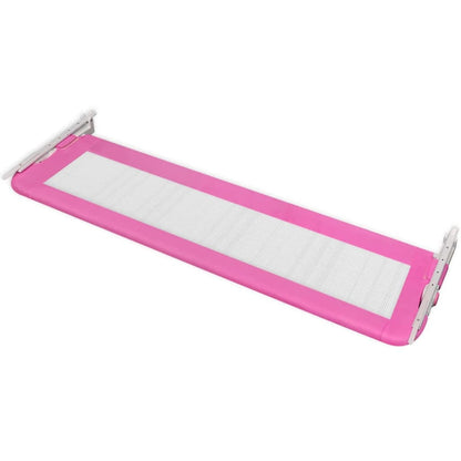 vidaXL Toddler Safety Bed Rail 150 x 42 cm Pink 4