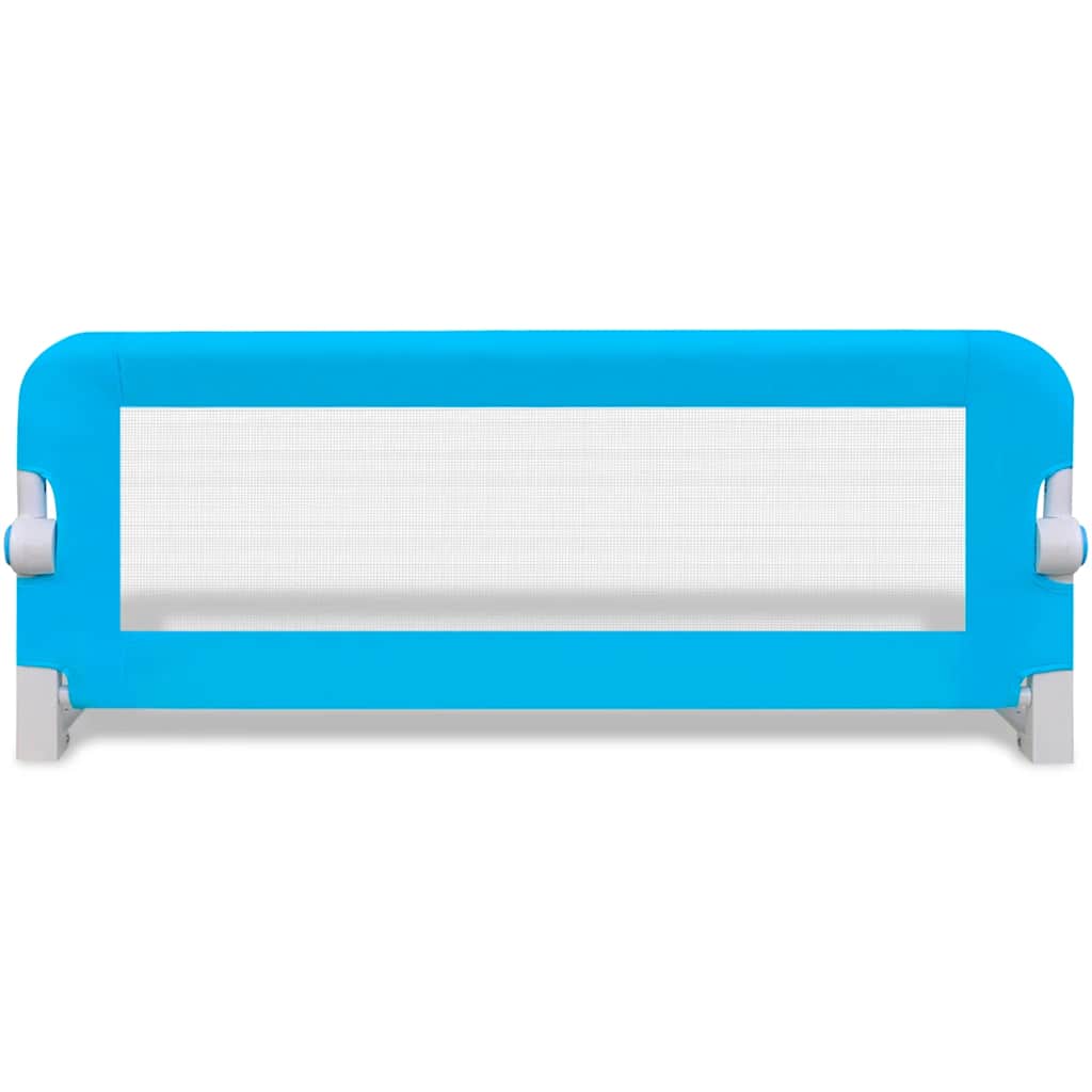 vidaXL Toddler Safety Bed Rail 102 x 42 cm Blue 3