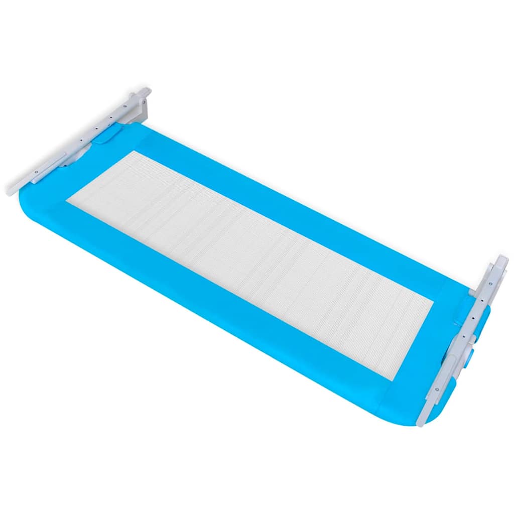 vidaXL Toddler Safety Bed Rail 102 x 42 cm Blue 4